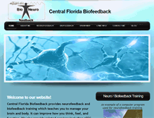 Tablet Screenshot of centralfloridabiofeedback.com